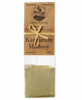KARDAMON ZIELONY DROBNO MIELONY 20 G NATURALNY Elettaria cardamomum